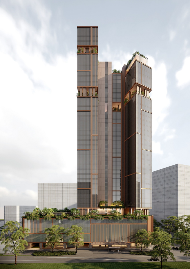 Artist impression of 15 Hoe Chiang Road